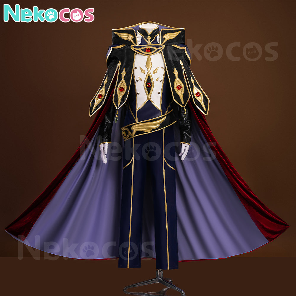 【Nekocos】Anime Code Geass Cosplay Knight of seven Cosplay Costume Premium Edition | Custom-Tailor