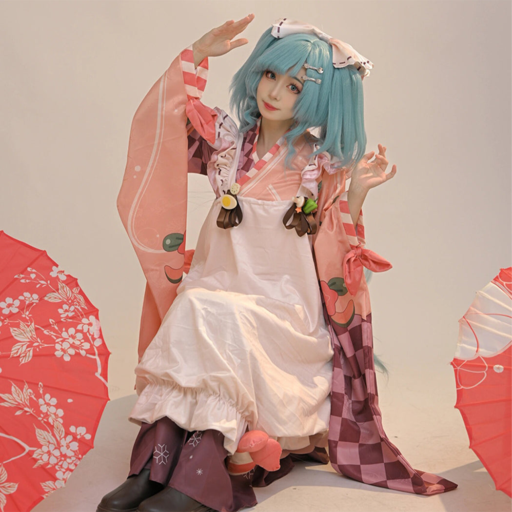 【Nekocos】Vocaloid Hatsune Miku Cosplay Miku Cosplay Costume | In Stock