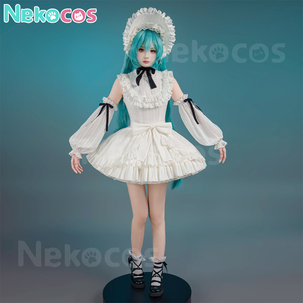 【Nekocos】Vocaloid Hatsune Miku Cosplay Hatsune Vintage Doll Cosplay Costume | In Stock