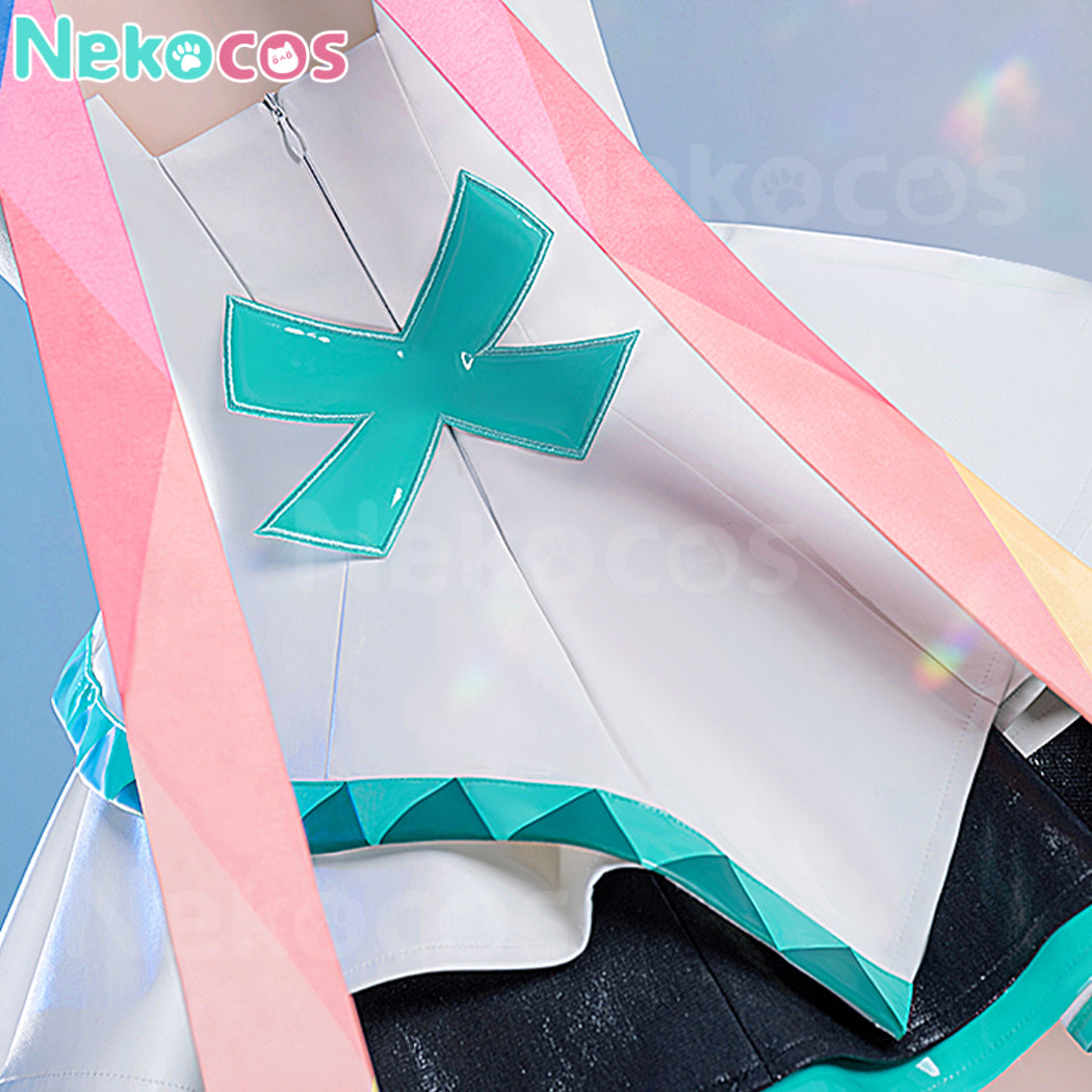 【Nekocos】Vocaloid Hatsune Miku Cosplay 10th Anniversary New Sound Miku Cosplay Costume | In Stock