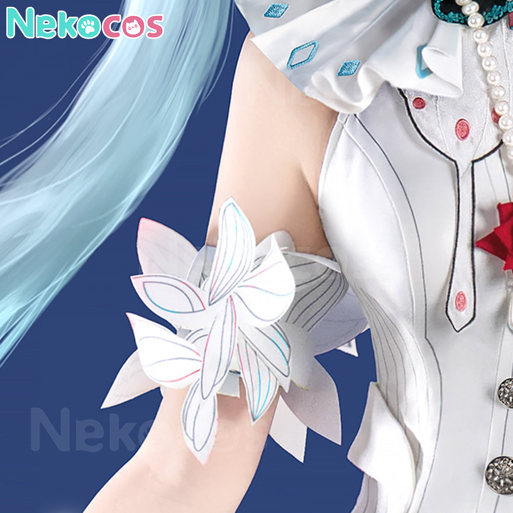【Nekocos】Vocaloid Hatsune Miku Cosplay Phoenix Tail Butterfly Cosplay Costume Premium Edition | Custom-Tailor