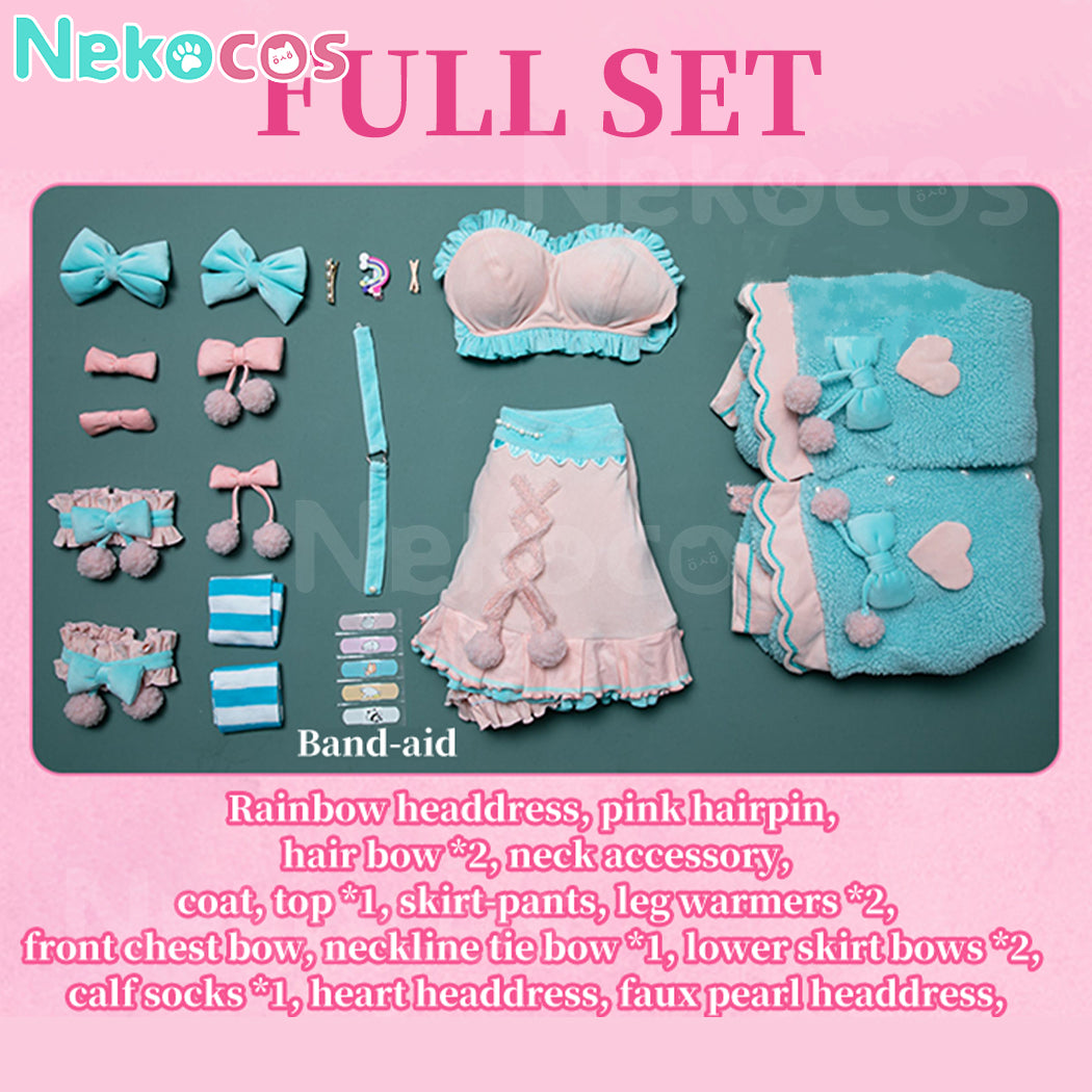 【Nekocos】Vocaloid Hatsune Miku Cosplay Miku Cosplay Costume Premium Edition | Custom-Tailor