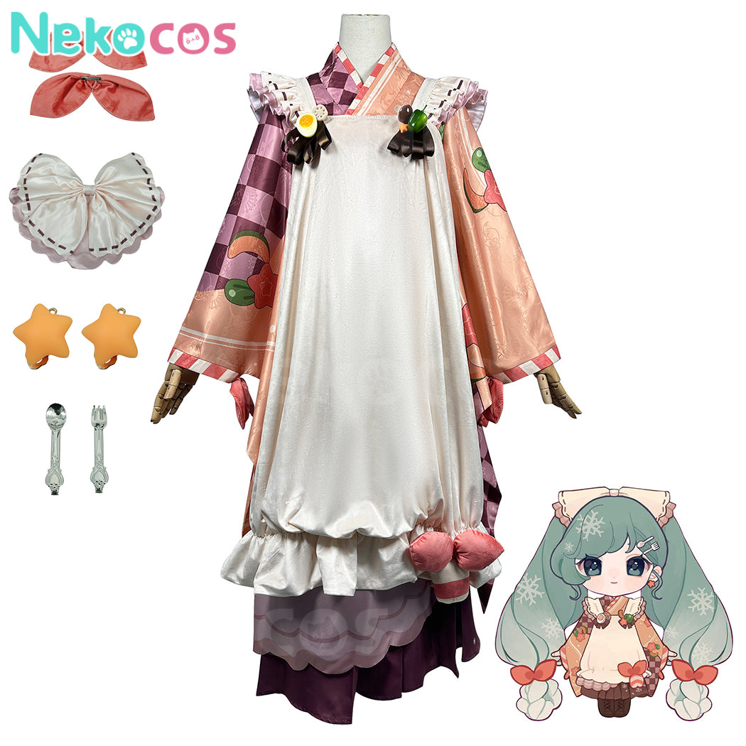 【Nekocos】Vocaloid Hatsune Miku Cosplay Miku Cosplay Costume | In Stock