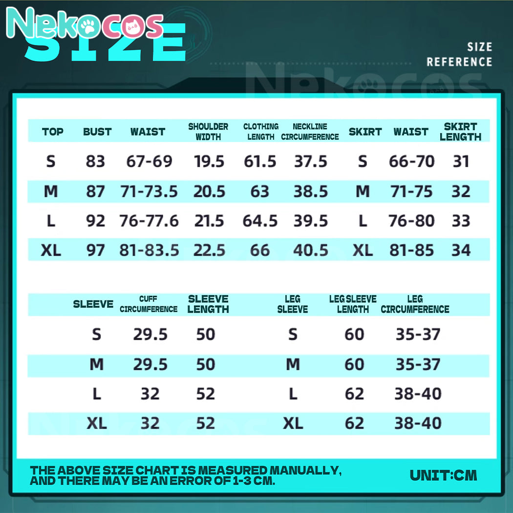 【Nekocos】Vocaloid Hatsune Miku Cosplay Miku Silver Patent Leather Cosplay Costume | In Stock