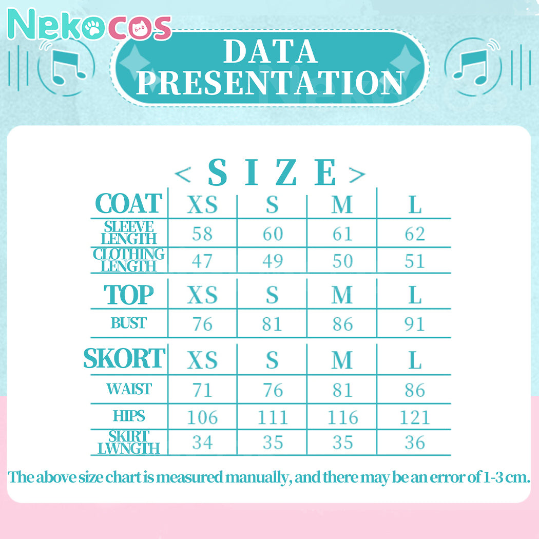 【Nekocos】Vocaloid Hatsune Miku Cosplay Miku Cosplay Costume Premium Edition | Custom-Tailor