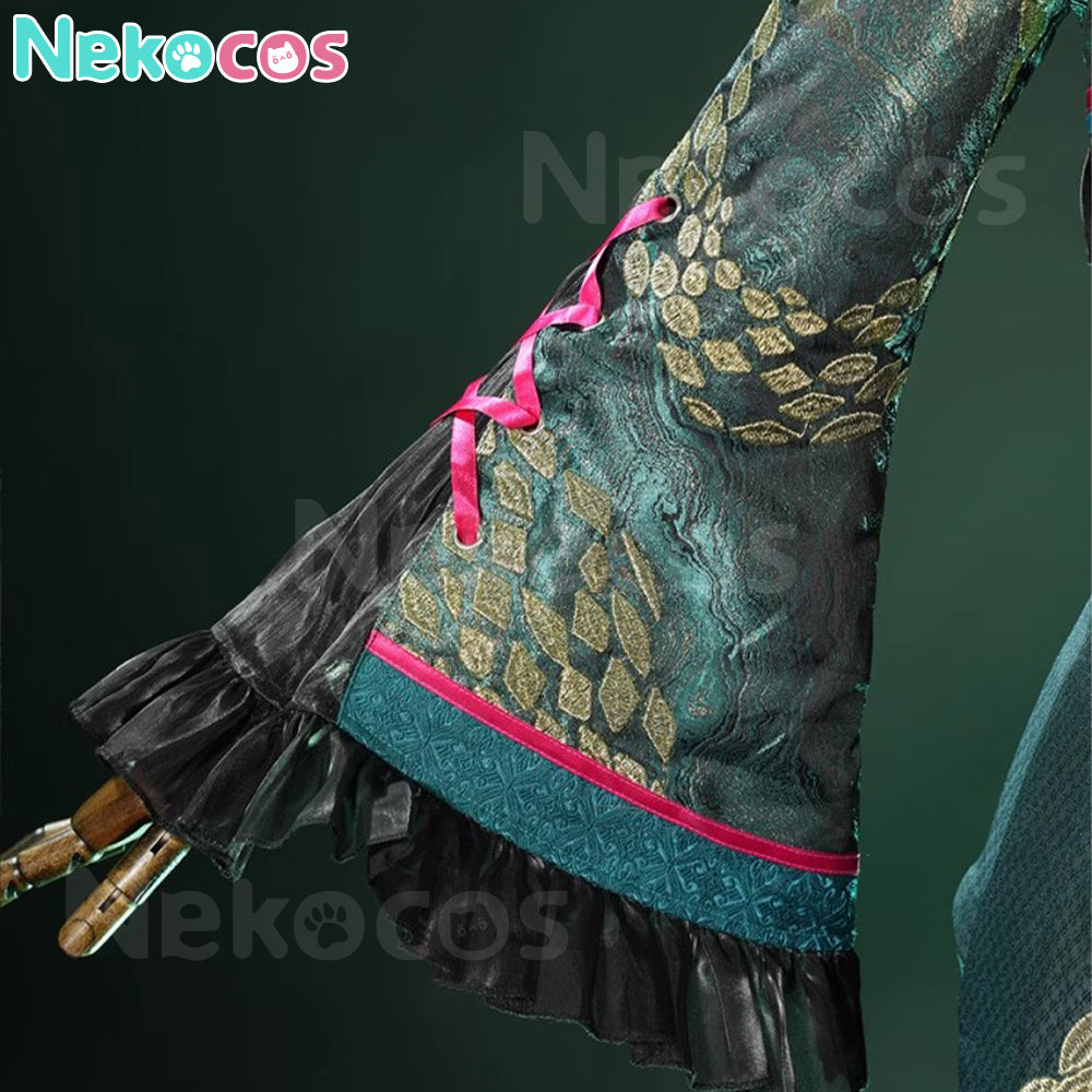 【Nekocos】Vocaloid Hatsune Miku Cosplay Chinese cheongsam Cosplay Costume Premium Edition | Pre-Sale