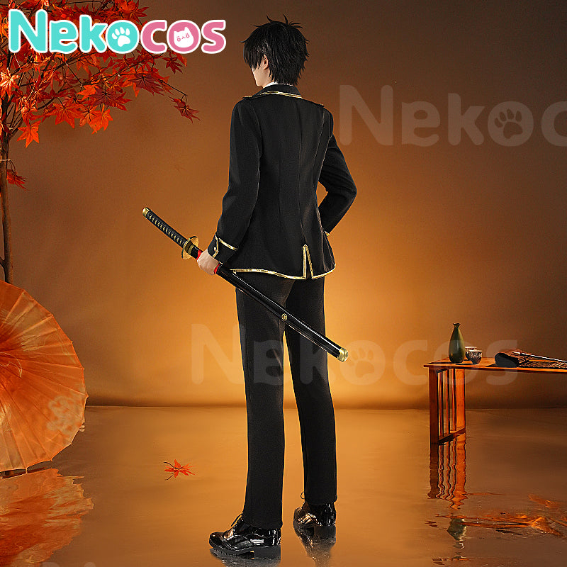 【Nekocos】Anime Gintama Shinsengumi Cosplay Toshirou Hijikata Cosplay Costume | In Stock
