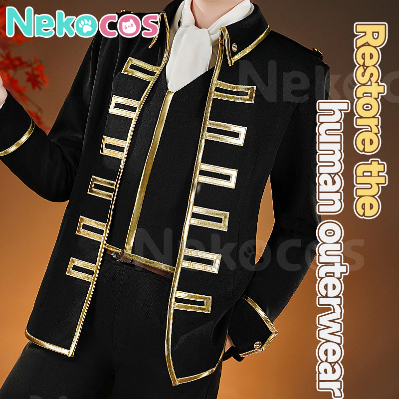【Nekocos】Anime Gintama Shinsengumi Cosplay Toshirou Hijikata Cosplay Costume | In Stock