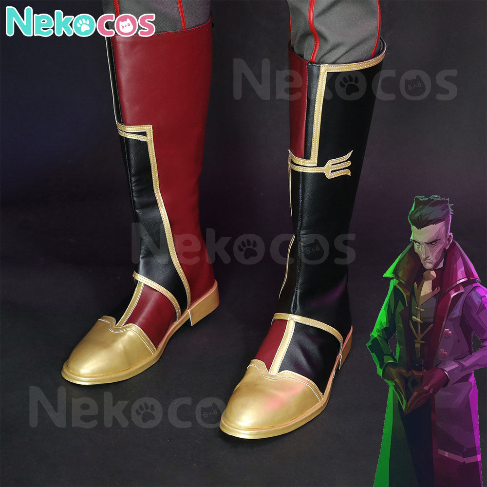 Game Arcane: League of Legends Cosplay Silco Cosplay Shoes