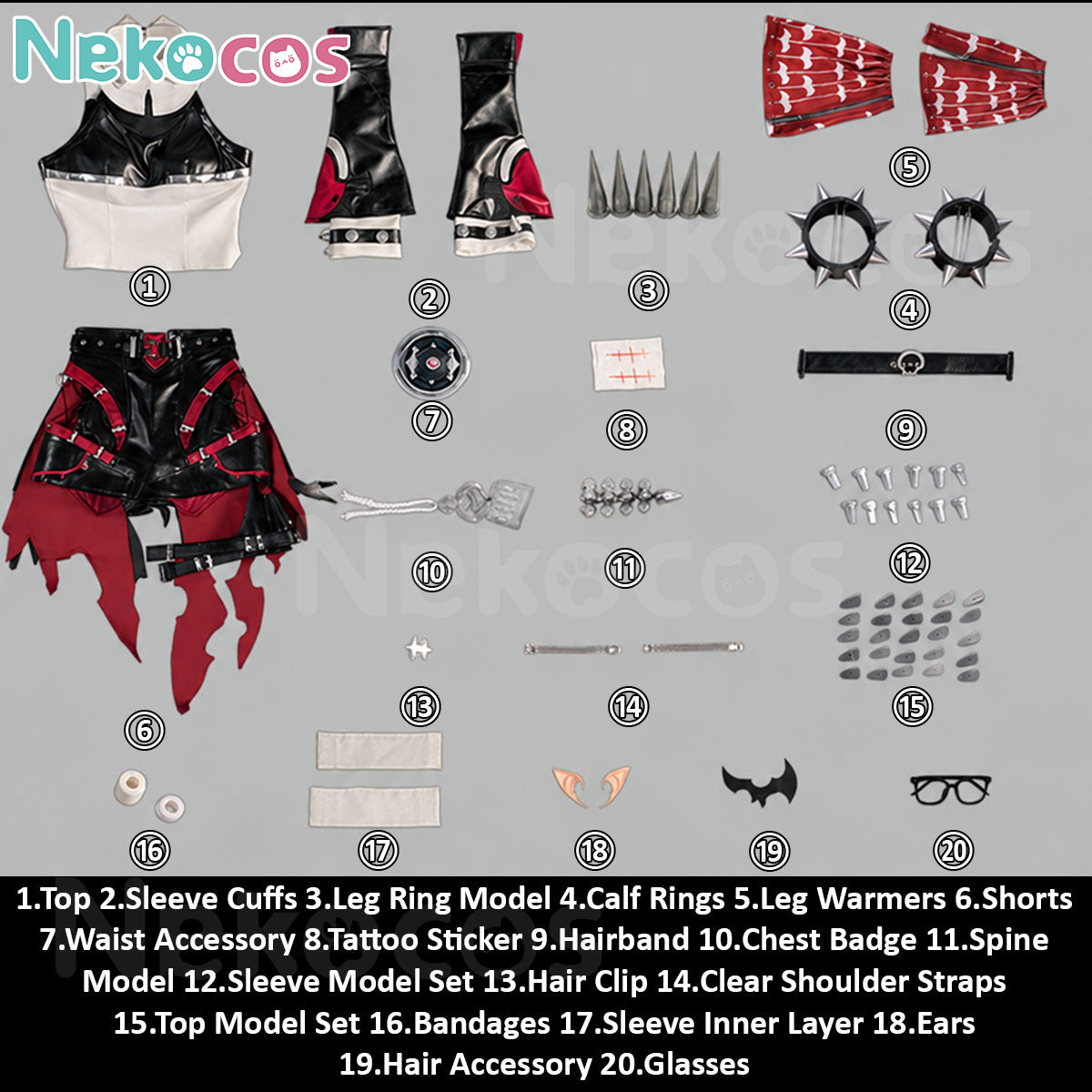 Zenless Zone Zero Roxy Ifrita Cosplay Costume - Custom TailoredCostume,Game,Zenless Zone Zero
