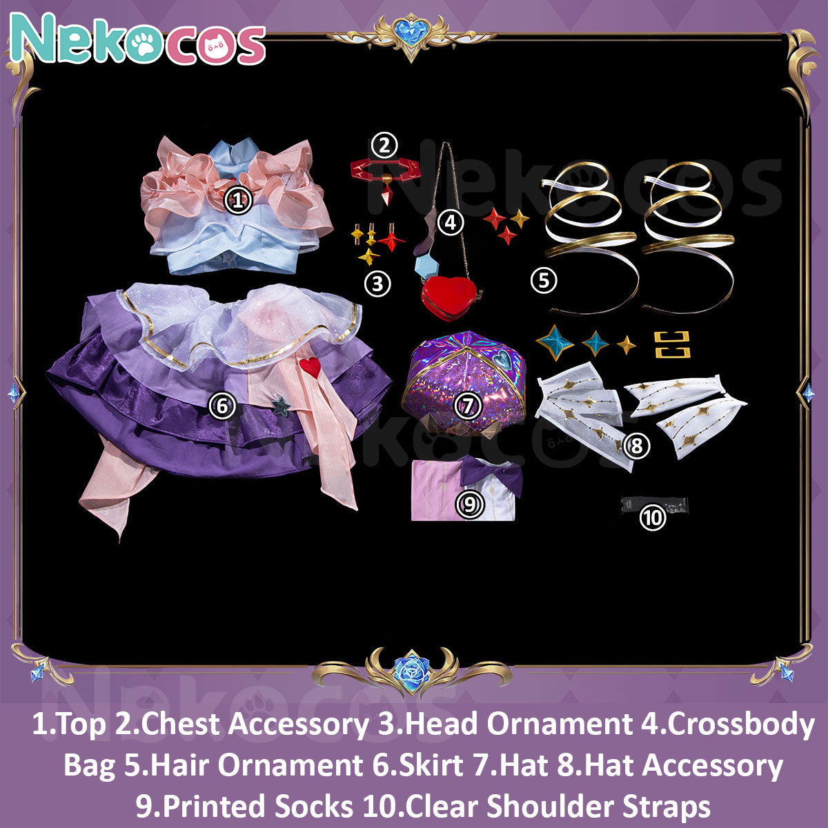 Gwen Cosplay Costume Premium Edition - Nekocos Custom TailorCostume,Game,League of Legends