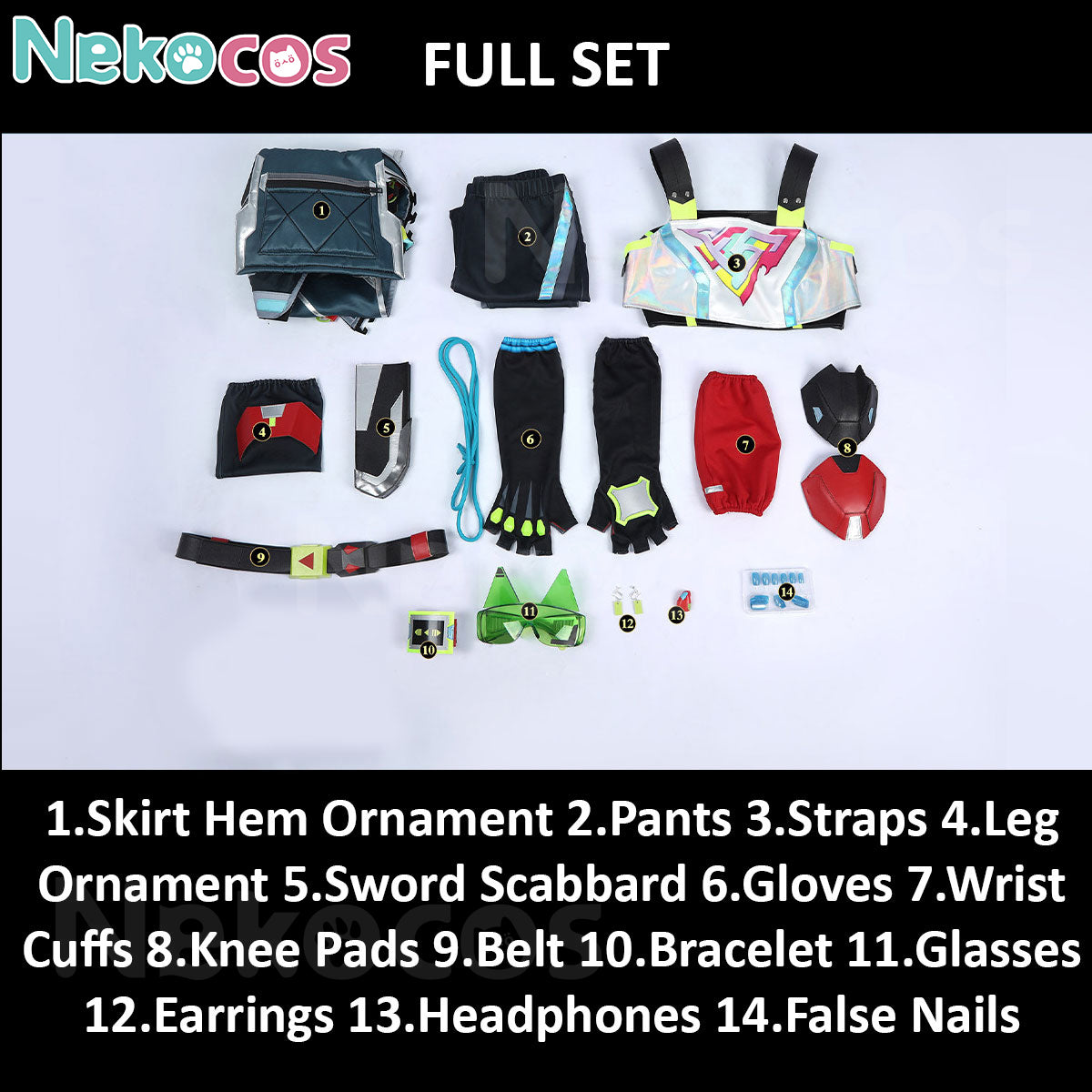 Kiriko Cosplay Costume Premium Edition - Custom TailoredCostume,Game,Overwatch