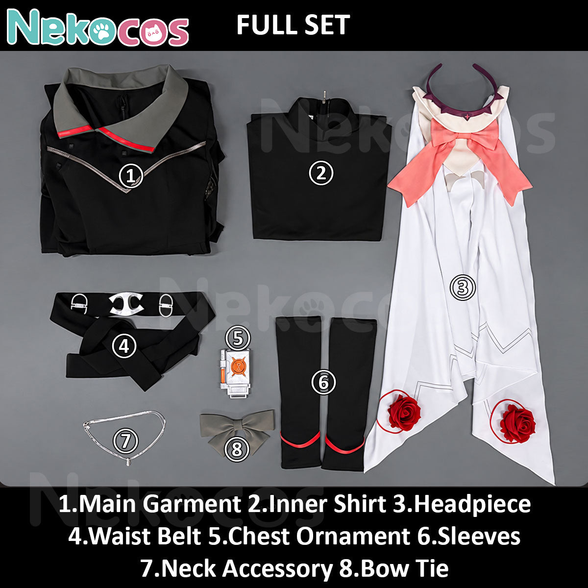 Zenless Zone Zero Cosplay Costume - Remielle Dan OutfitCostume,Game,Zenless Zone Zero