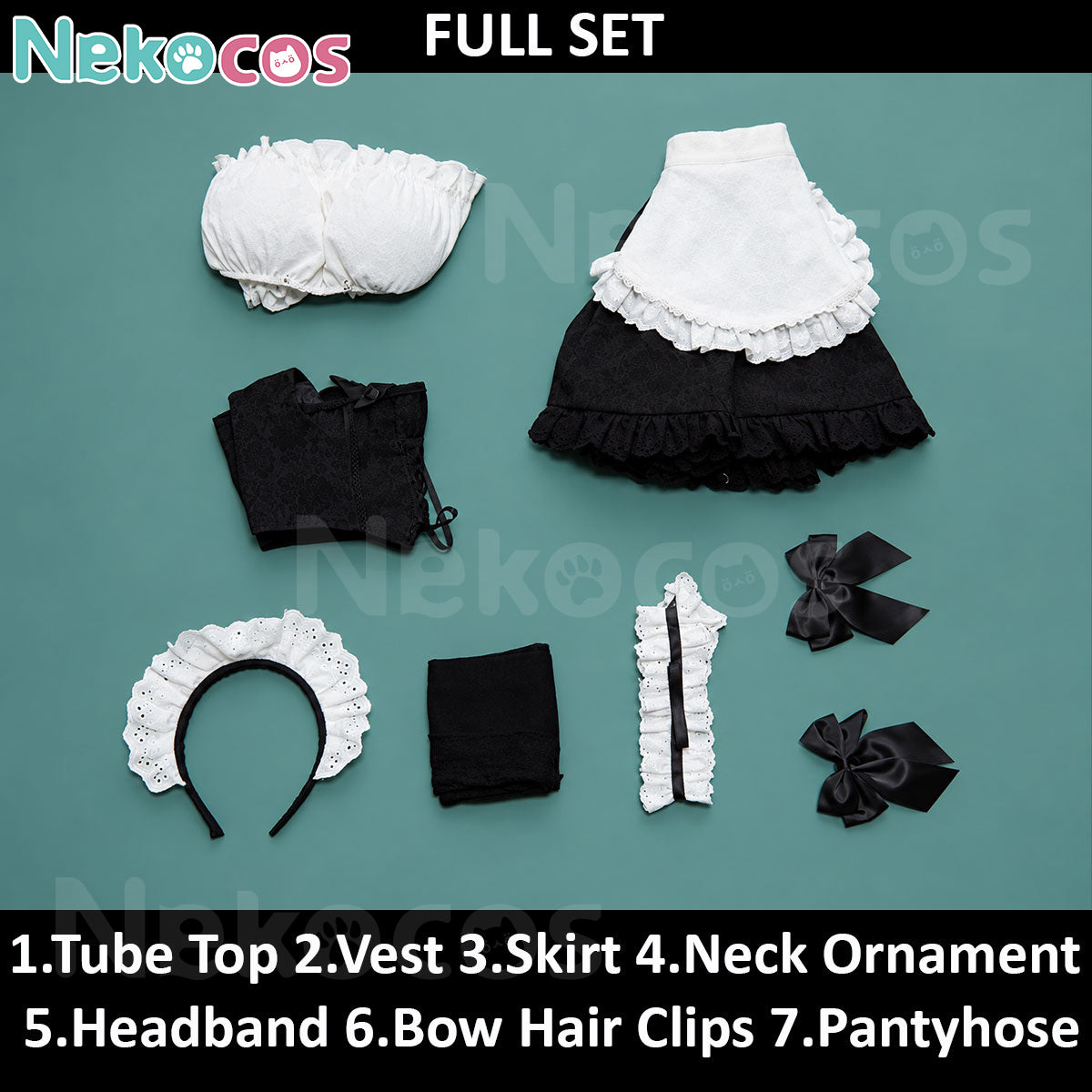 Sora Kasugano Maid Cosplay Costume