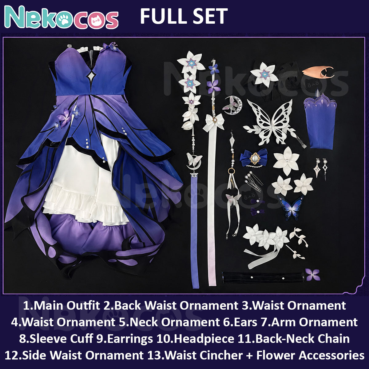 Honkai Star Rail Castorice Cosplay Costume