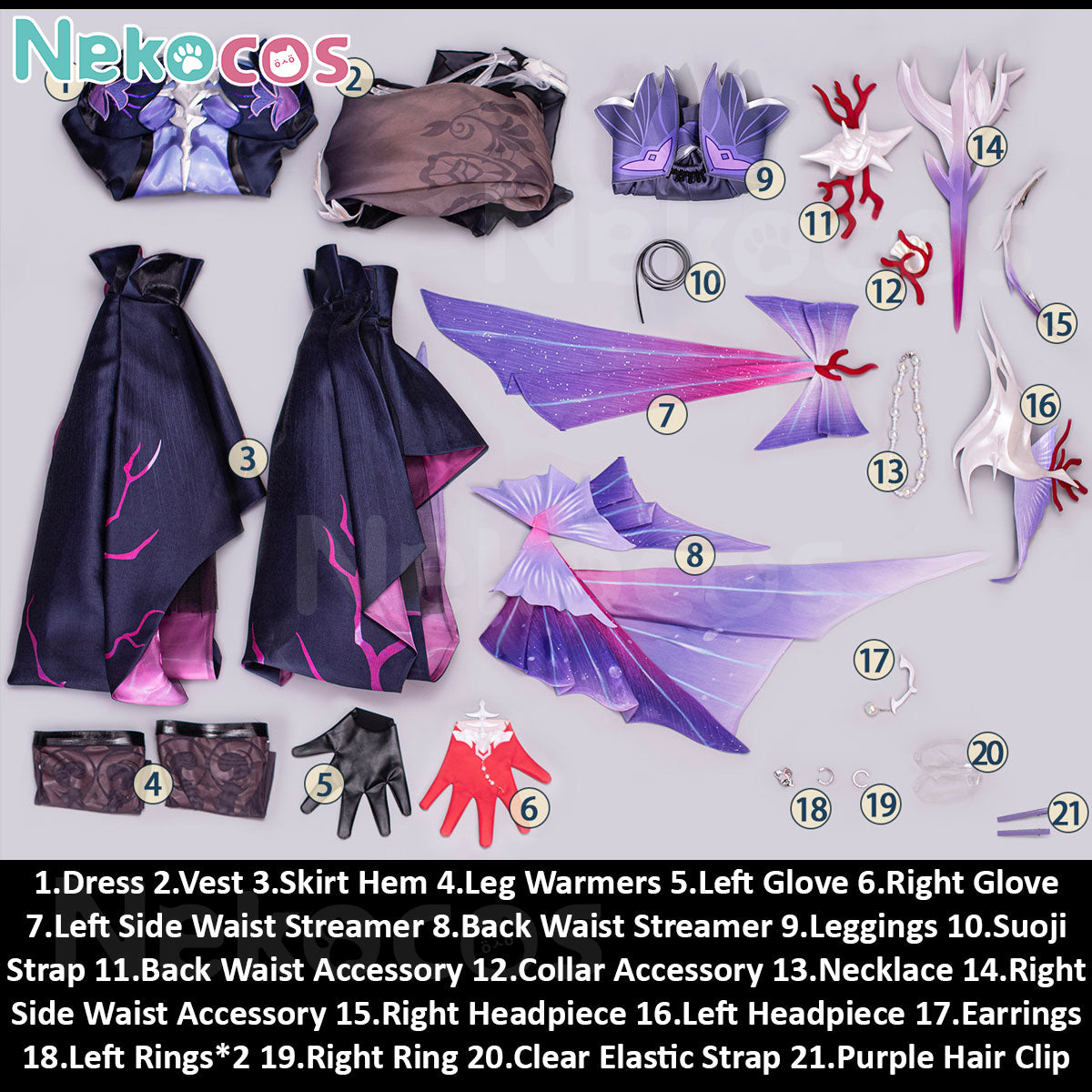 Honkai Star Rail Helektra Hysilens Cosplay Costume - Premium EditionCostume,Game,Honkai: Star Rail