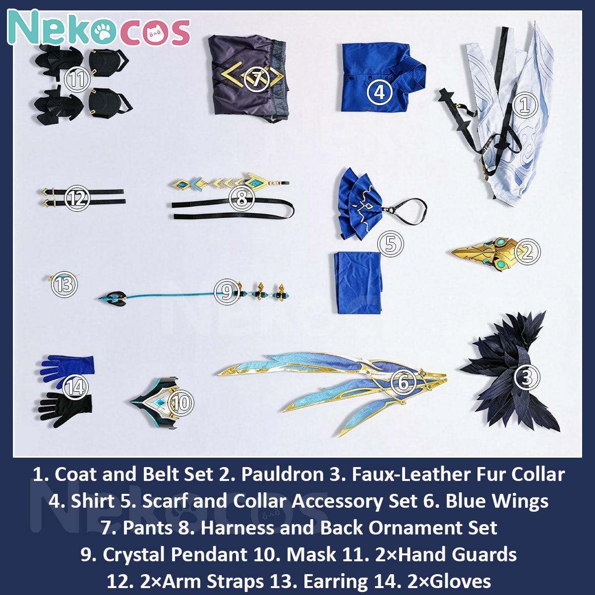 Genshin Impact Il Dottore Cosplay Costume - Premium EditionCostume,Game,Genshin Impact