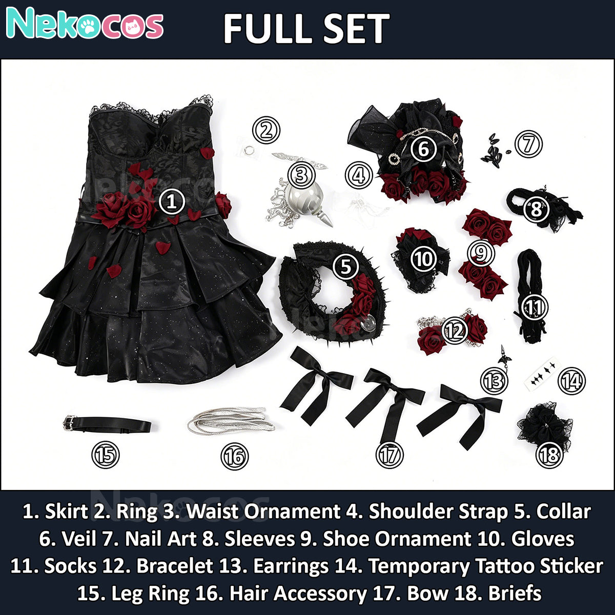 Identity V Candy Night Dancer Cosplay Costume