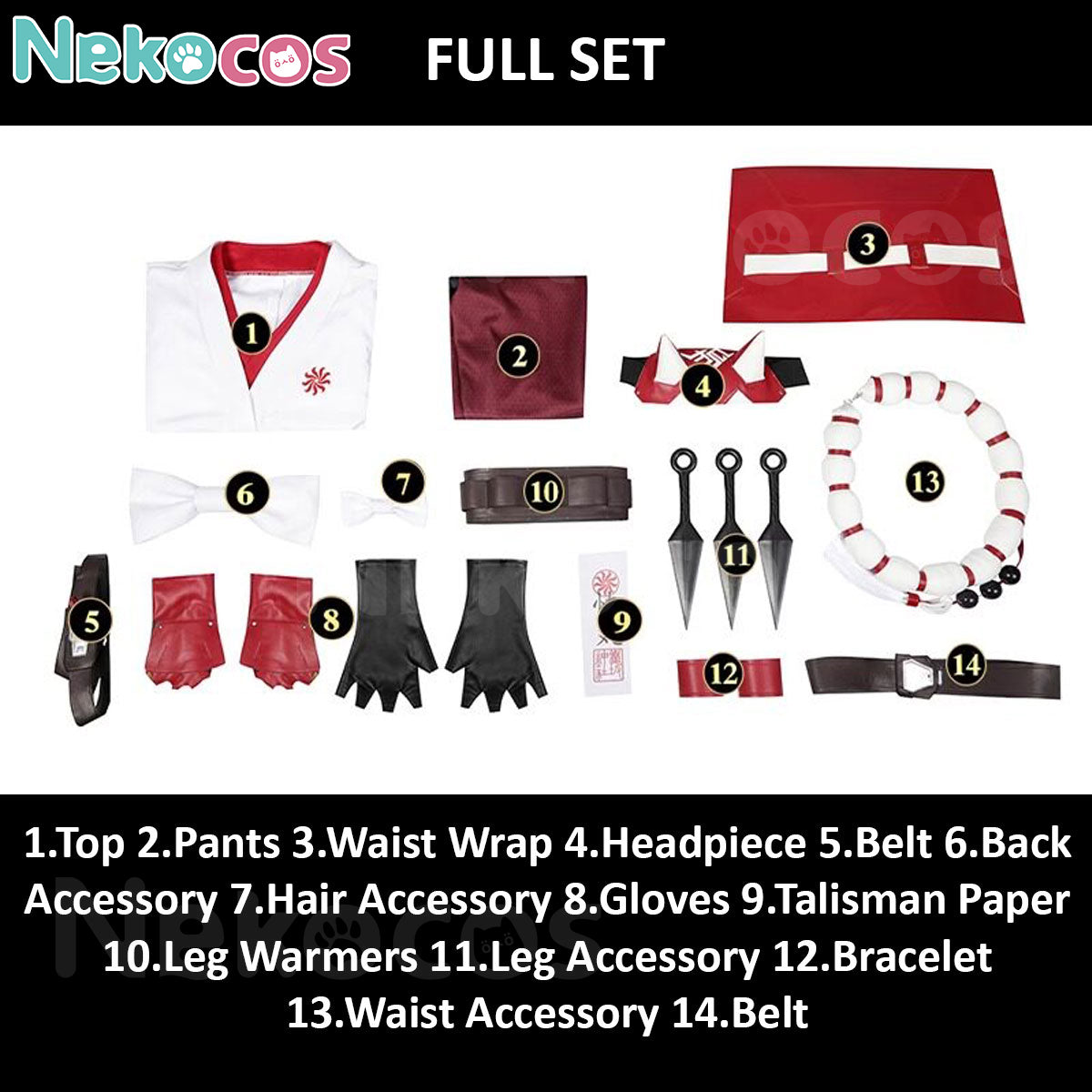 Kiriko Kamori Cosplay Costume Premium Edition - Custom TailoredCostume,Game,Overwatch