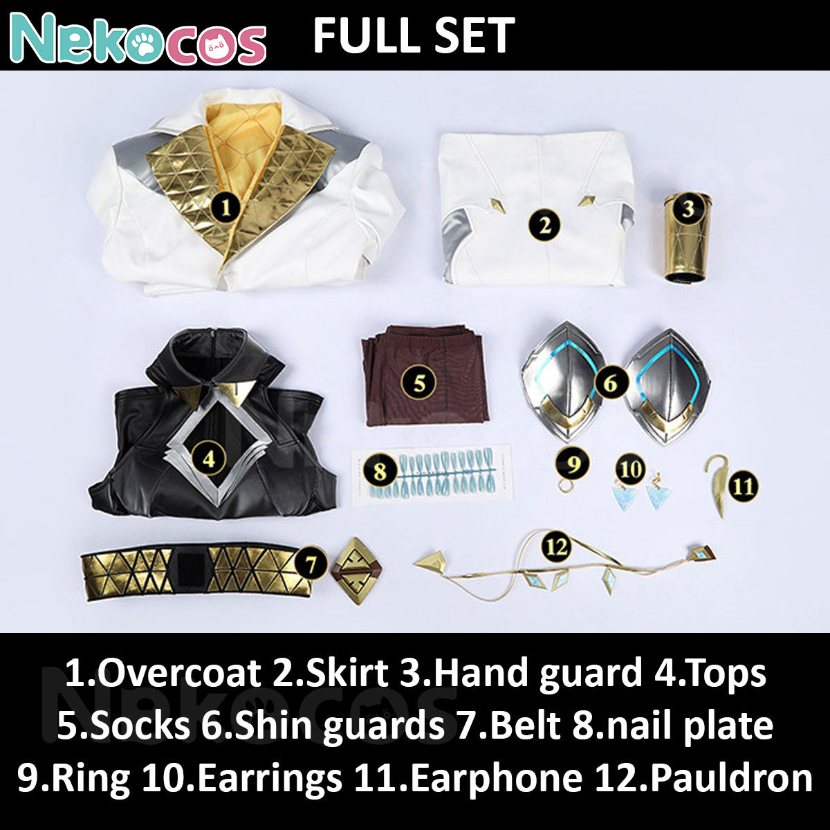 Custom Gamer Cosplay Costume - Nekocos Premium EditionCostume,Game,Overwatch