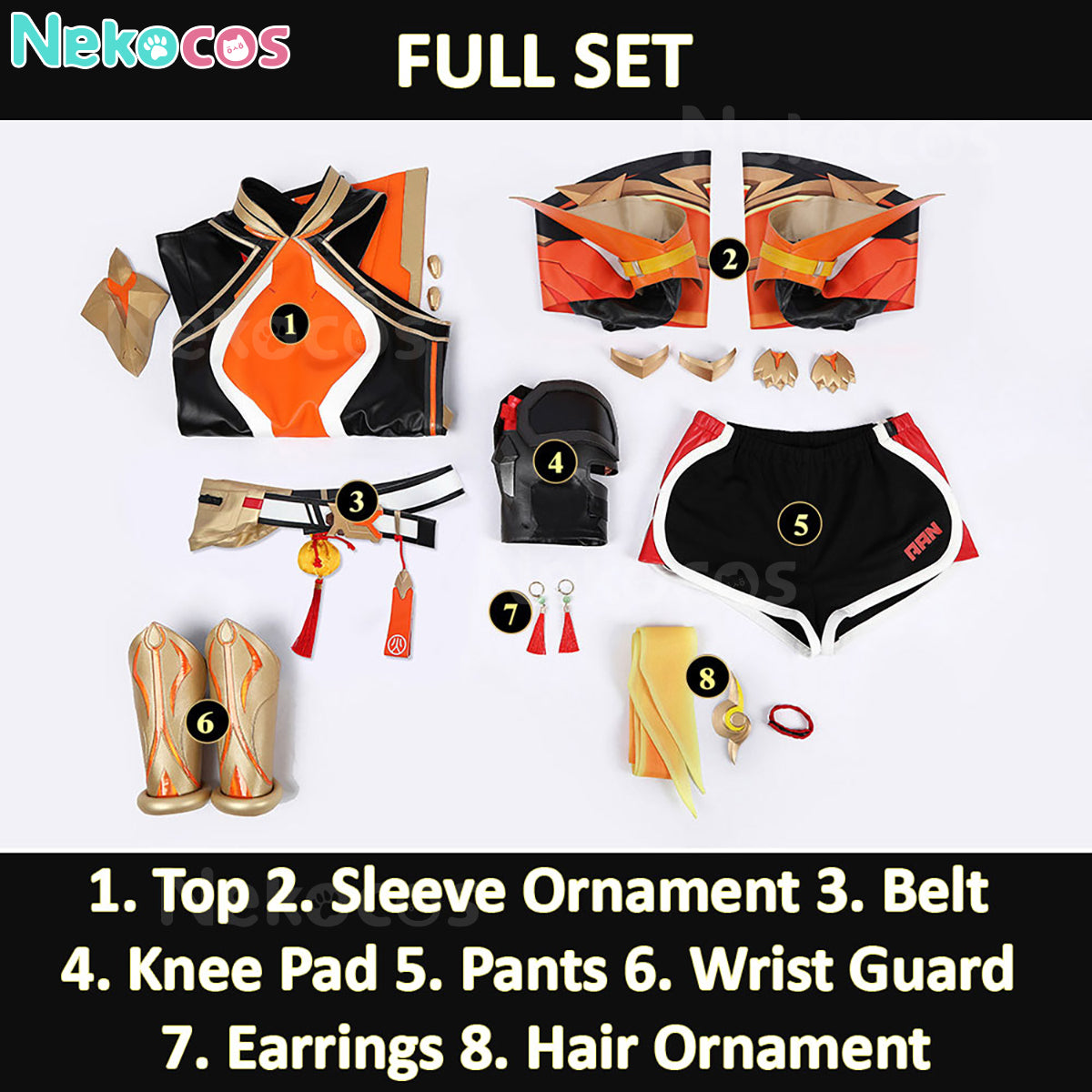 Anran Overwatch Cosplay Costume