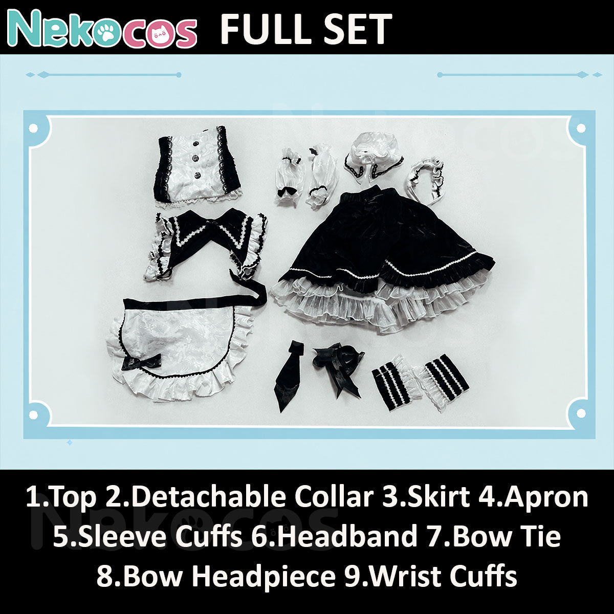 Nekocos Maid Cosplay Costume - Shop Now In StockCostume,Game,Goddess of Victory: NIKKE