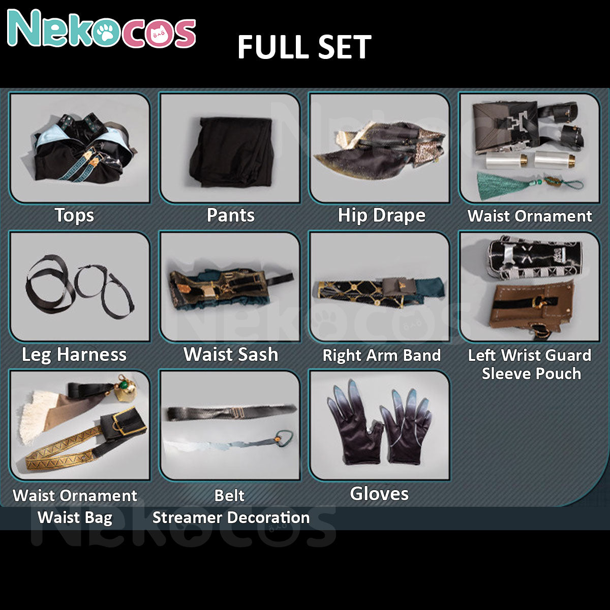 Wuthering Waves Jingran Cosplay Costume - Premium EditionCostume,Game,Wuthering Waves
