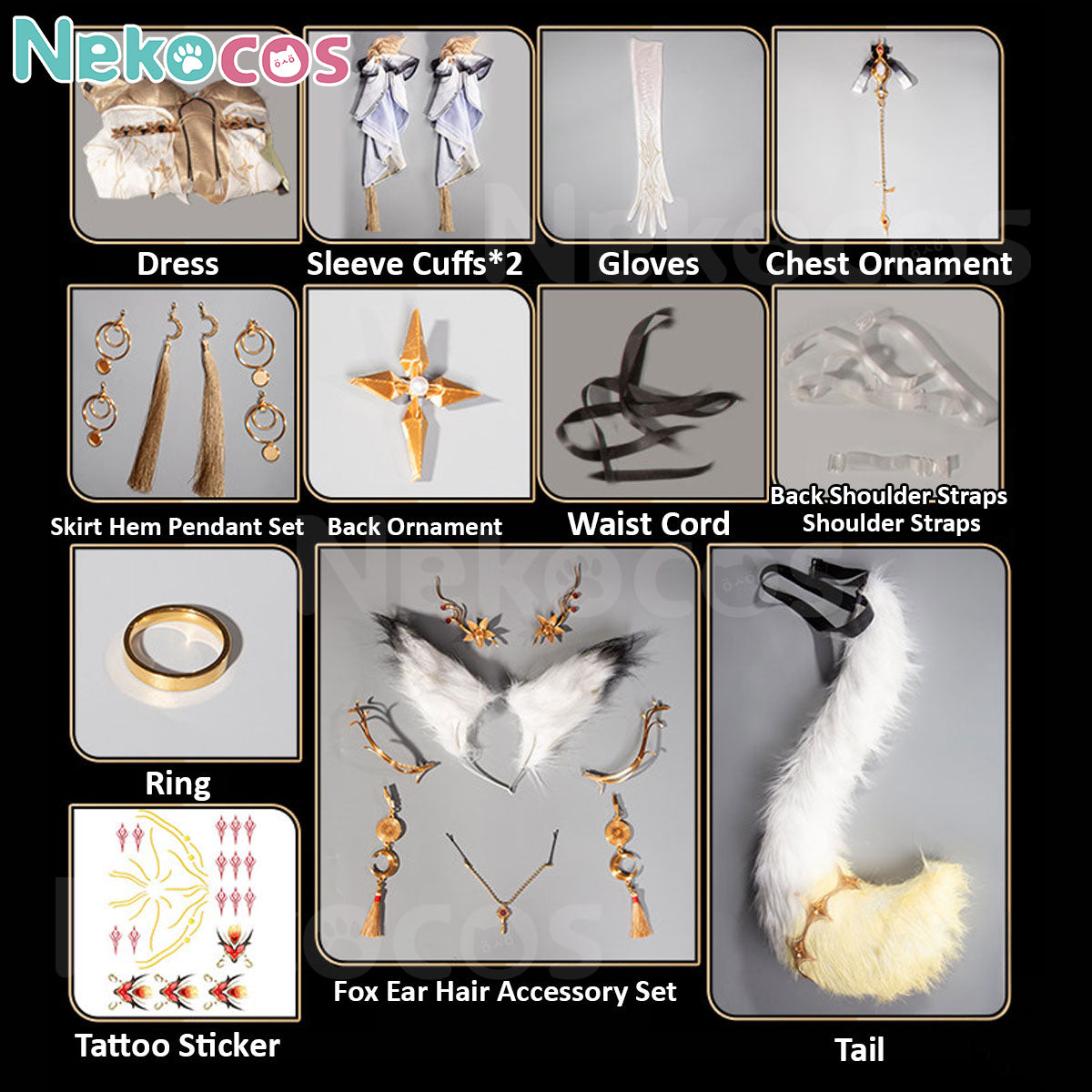 Wuthering Waves Cosplay Costume - Premium Edition Custom-TailorCostume,Game,Wuthering Waves