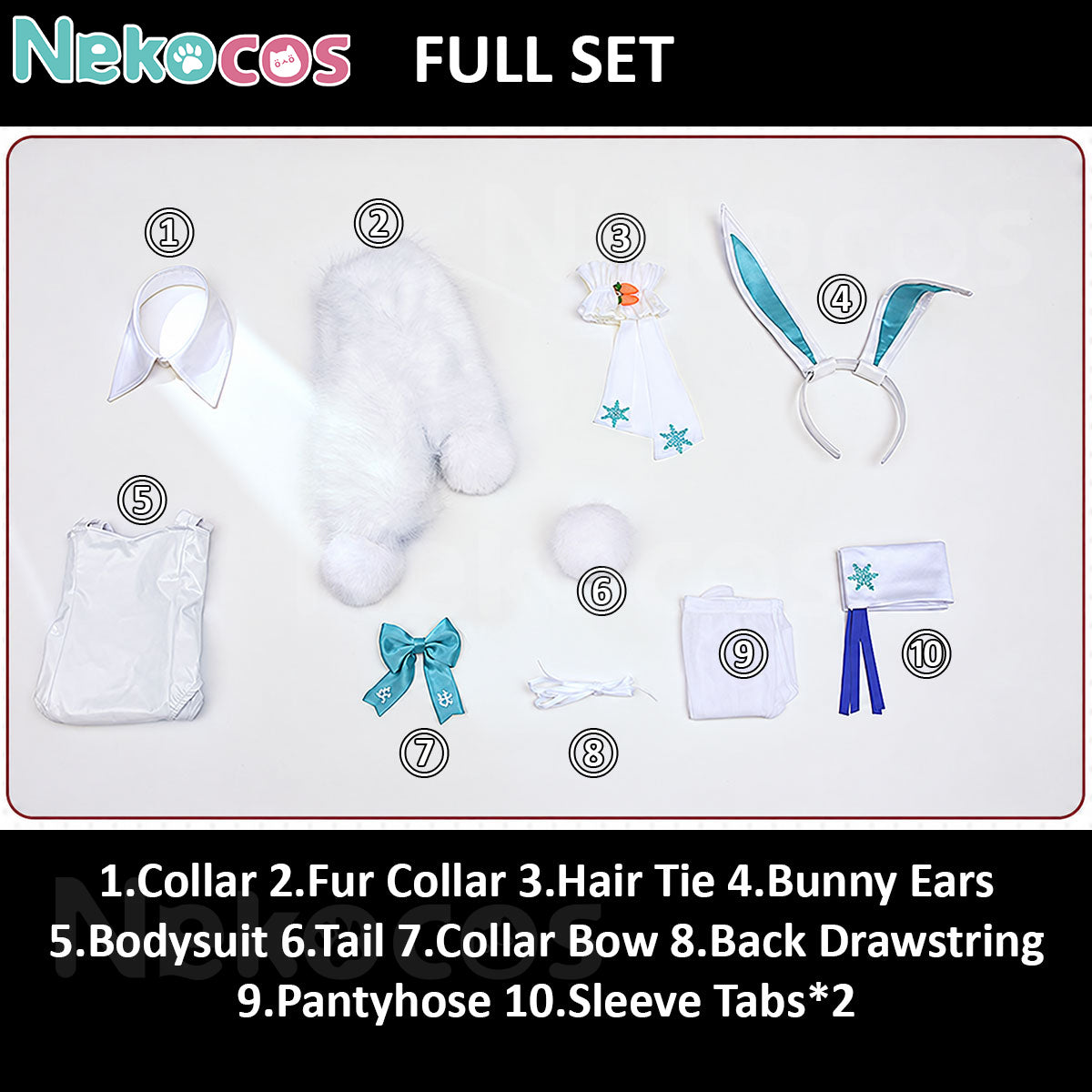 Stranger Bunny Zenith Cosplay Costume - Custom Tailored MagicBrown Dust 2,Costume,Game