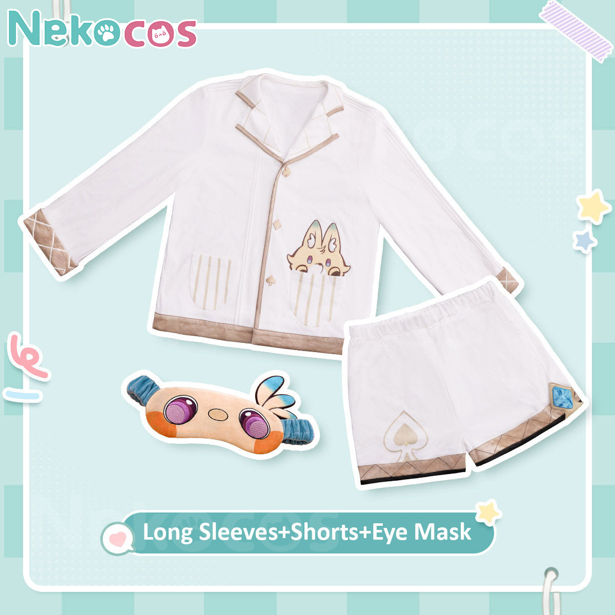 Honkai Star Rail Aventurine Cosplay Pajamas - In StockCostume,Game,Honkai: Star Rail