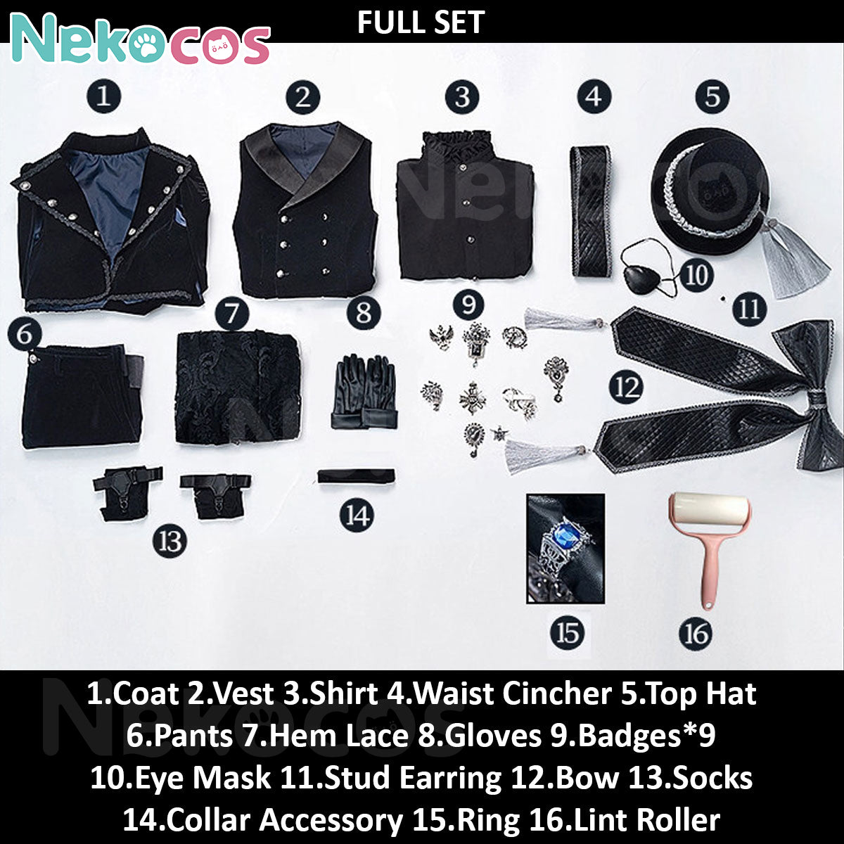 Ciel Phantomhive Cosplay Costume - Premium Custom-Tailored WearAnime,Black Butler,Costume