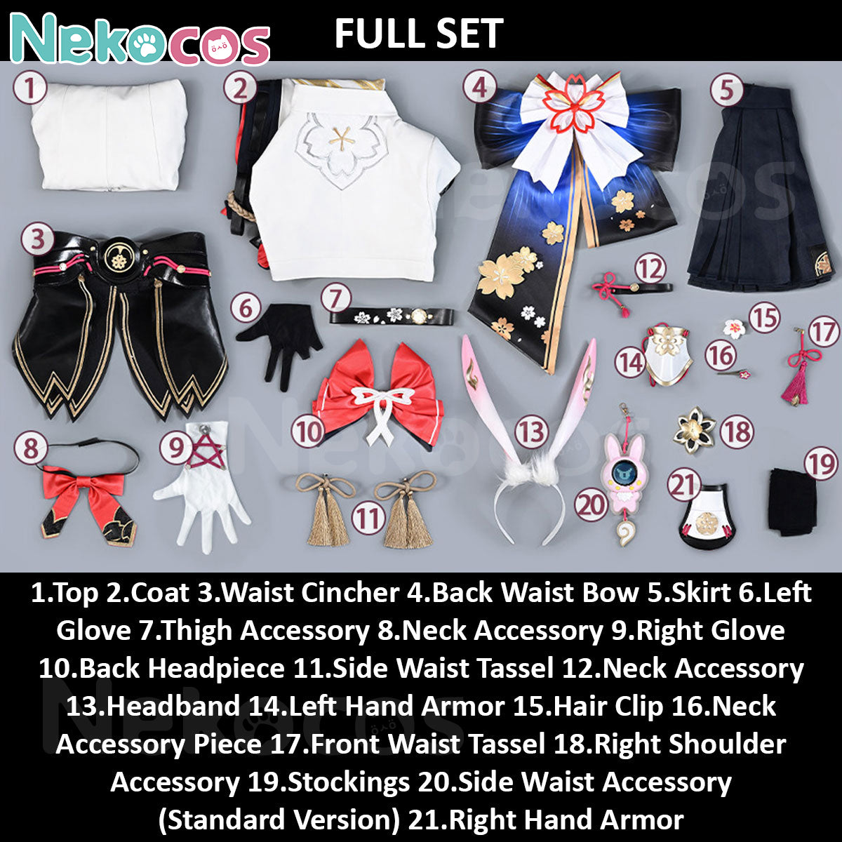 Honkai Star Rail Evanescia Cosplay Costume - Custom TailoredCostume,Game,Honkai: Star Rail