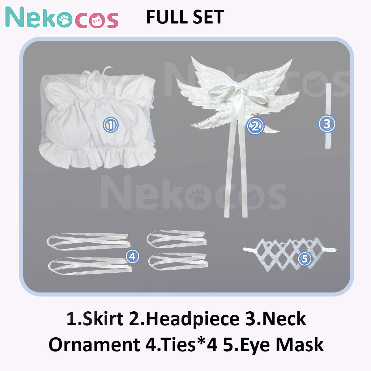 Genshin Impact Columbina Cosplay Pajamas Costume - In StockCostume,Game,Genshin Impact
