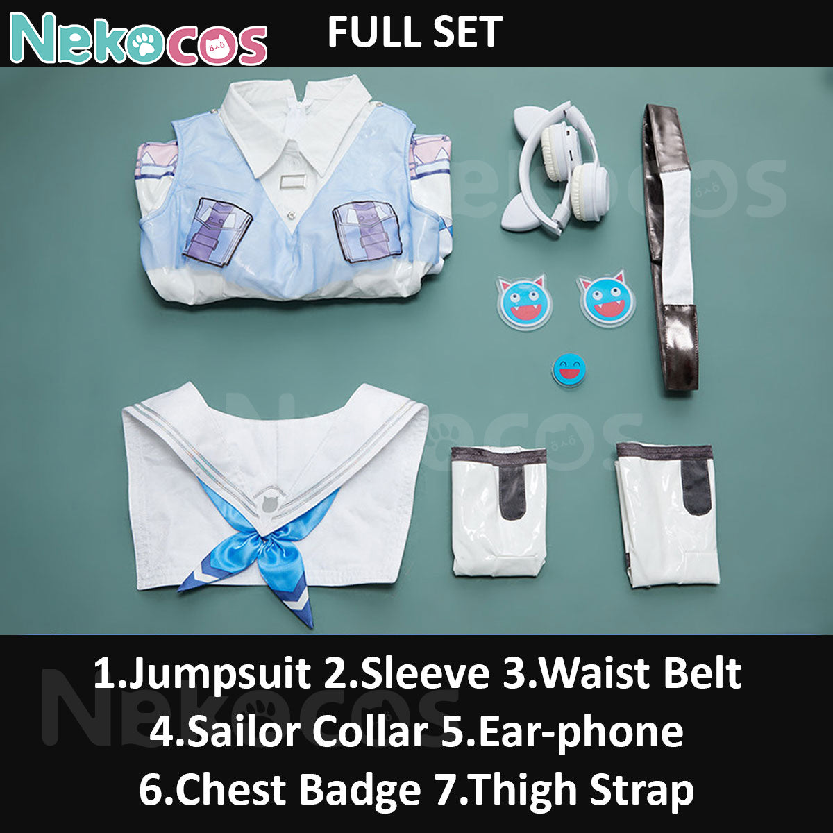 Mekami Shifty Cosplay Costume