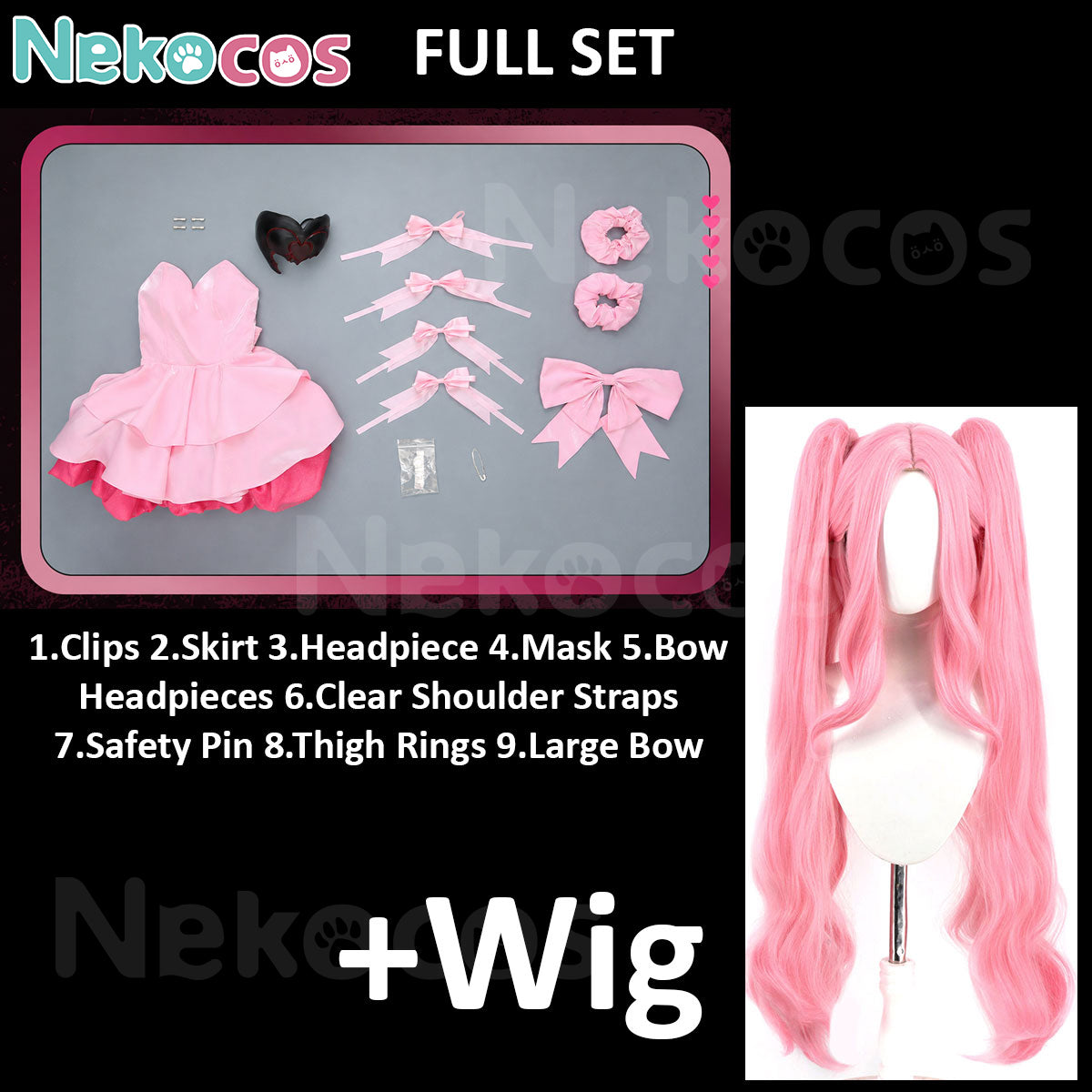 Custom-Tailored Anime Cosplay Costume