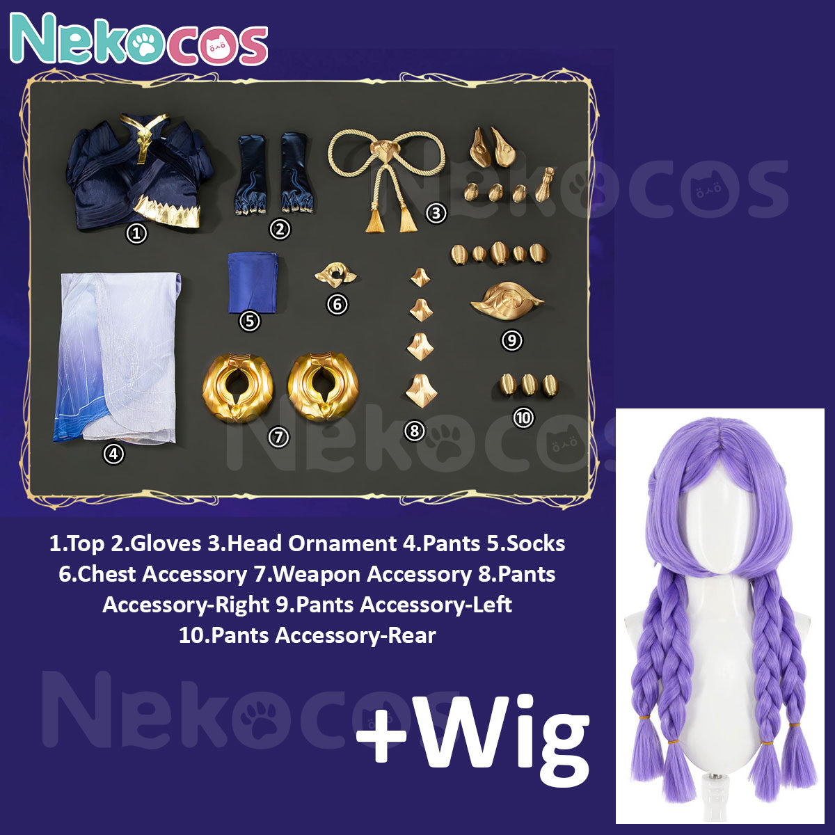 Yunara Cosplay Costume Premium Edition