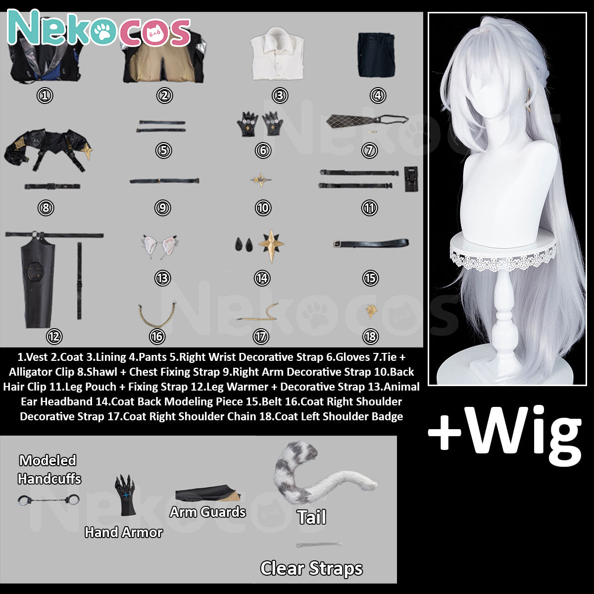 Zenless Zone Zero Cosplay Costume - Premium EditionCostume,Game,Zenless Zone Zero
