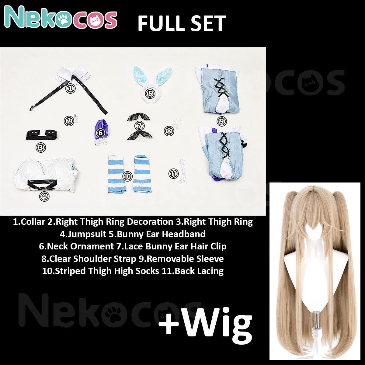 Azur Lane Bunny Girl Cosplay Costume