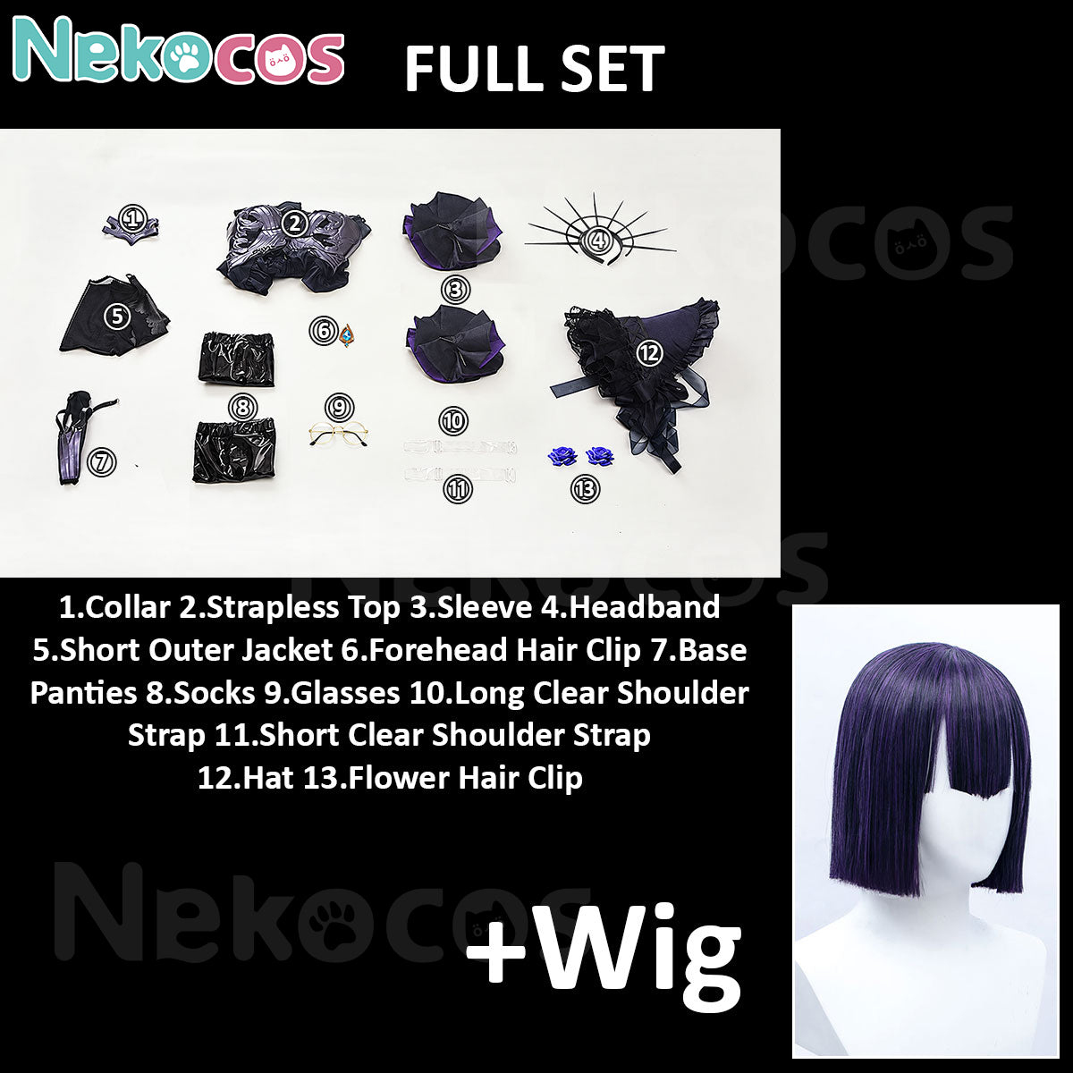Shuten-Douji Cosplay Costume - Custom-Tailored GownCostume,Fate/Grand Order(FGO),Game