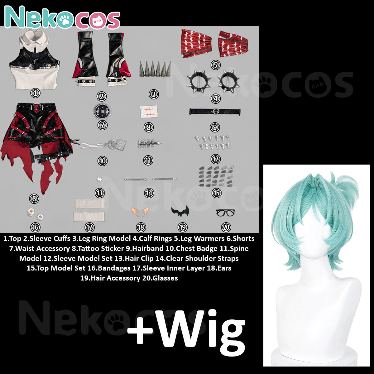 Zenless Zone Zero Roxy Ifrita Cosplay Costume - Custom TailoredCostume,Game,Zenless Zone Zero