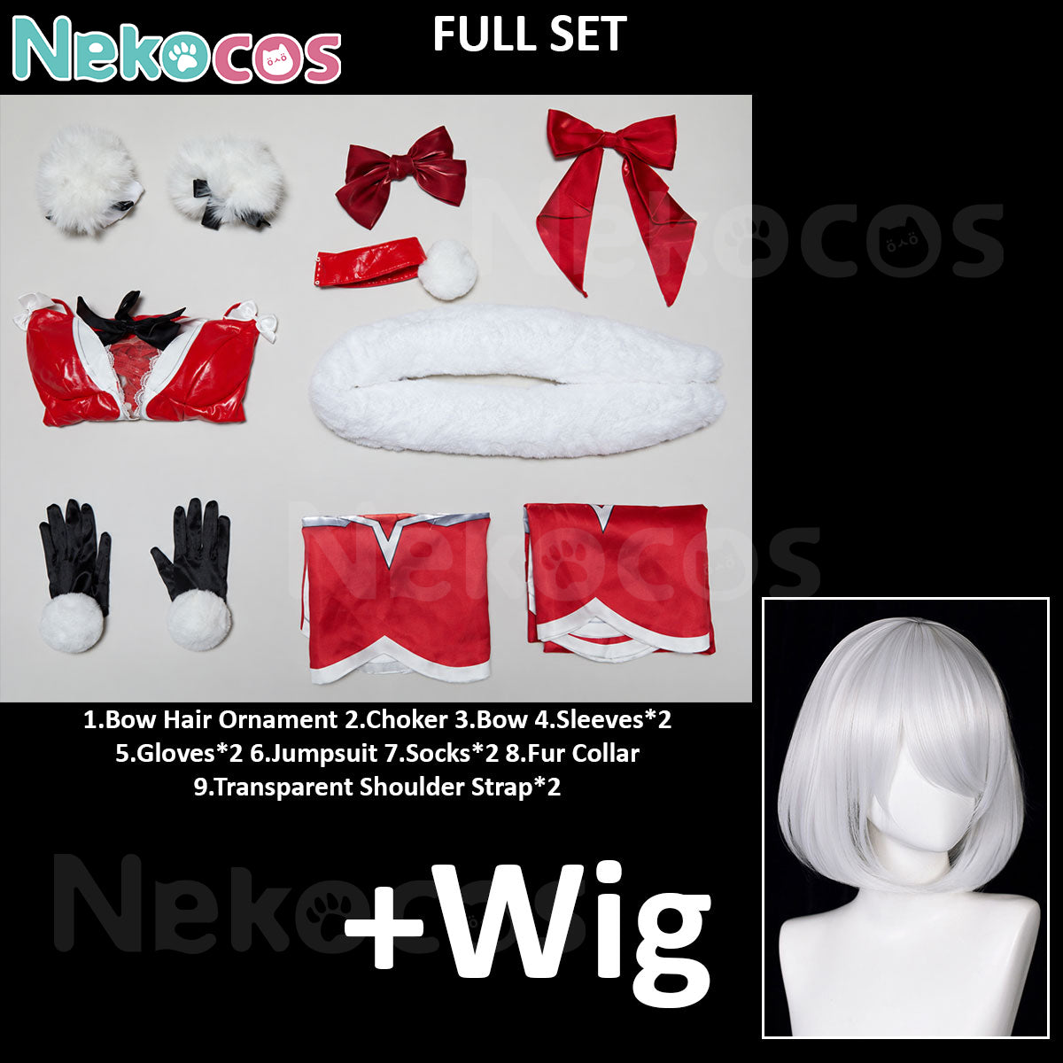 YoRHa No. 2 Type B Christmas Cosplay Costume - Custom TailoredCostume,Game,NieR:Automata
