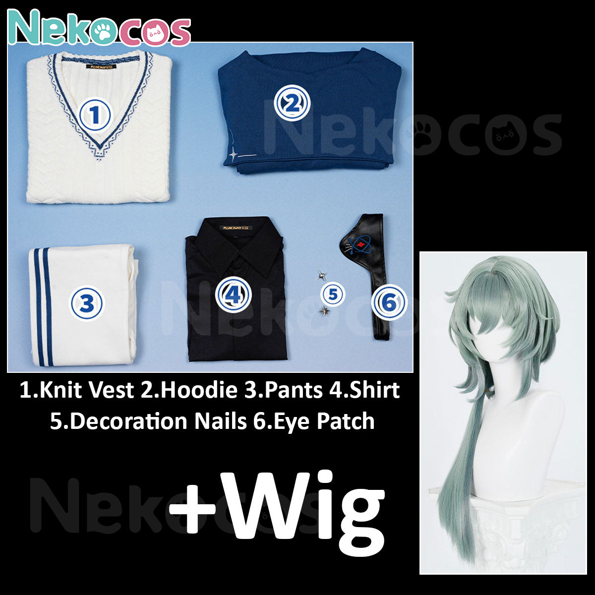 Honkai Star Rail Anaxa Cosplay Costume - In Stock NowCostume,Game,Honkai: Star Rail