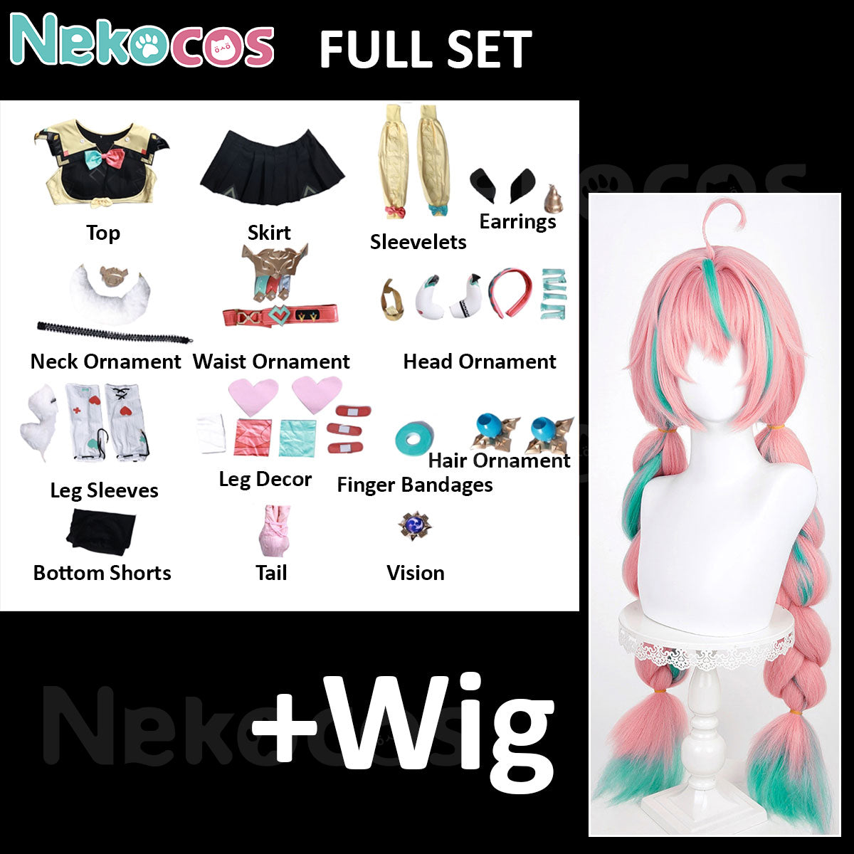 Genshin Impact Varesa Cosplay Costume