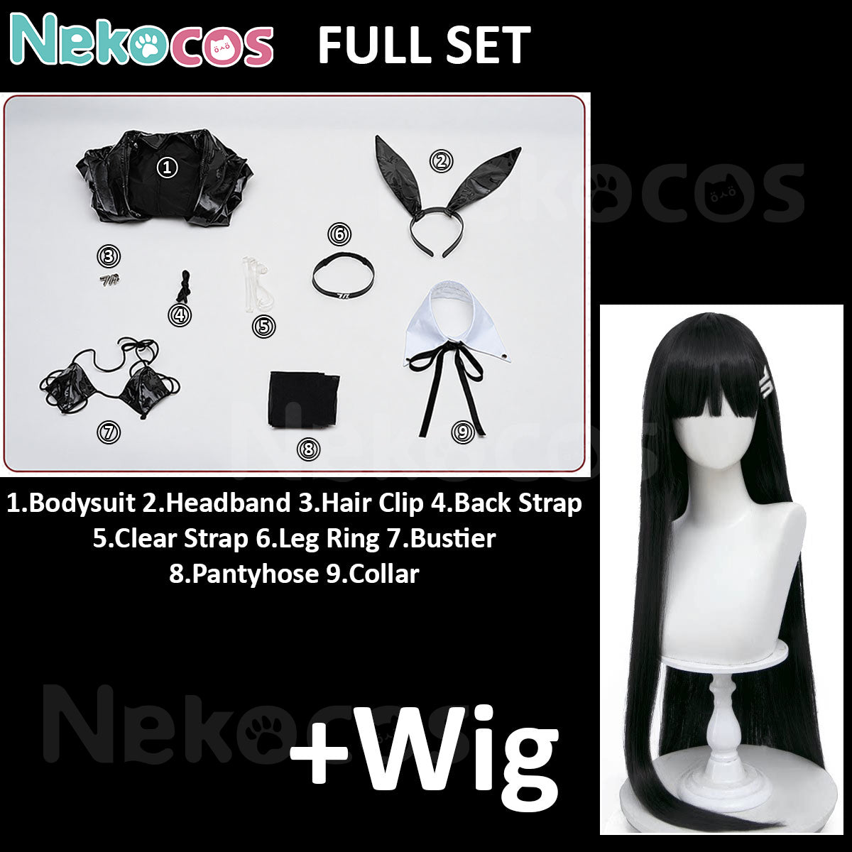 Custom Bunny Girl Cosplay Costume - Nekocos ExclusiveBlue Archive,Costume,Game