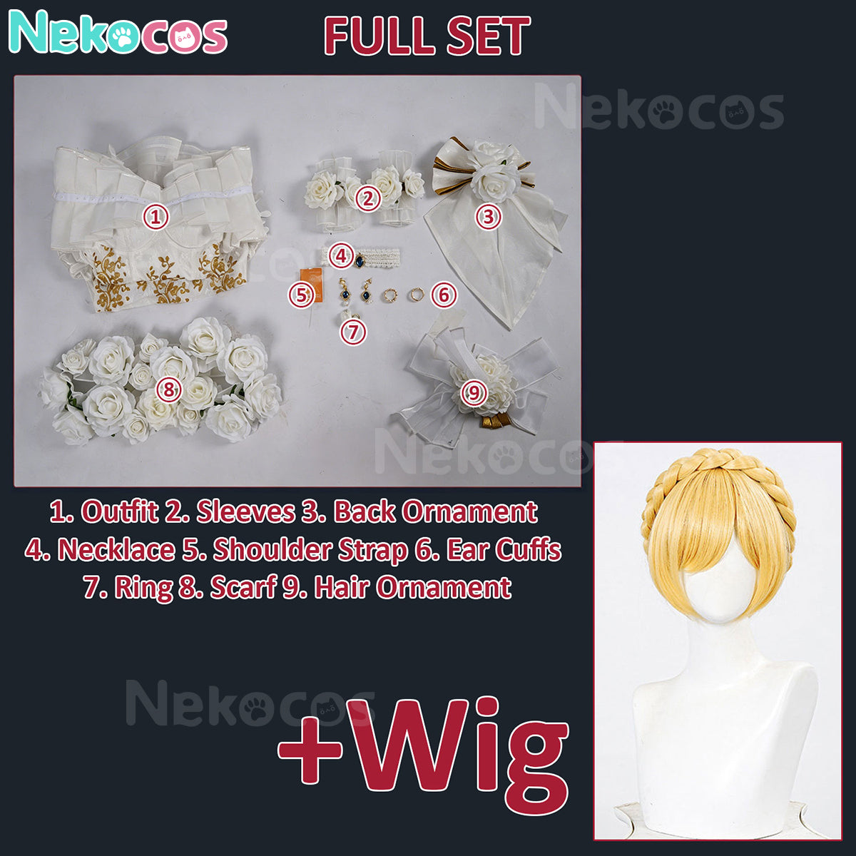 Identity V Tonight or Never Cosplay Costume - Custom TailoredCostume,Game,Identity Ⅴ
