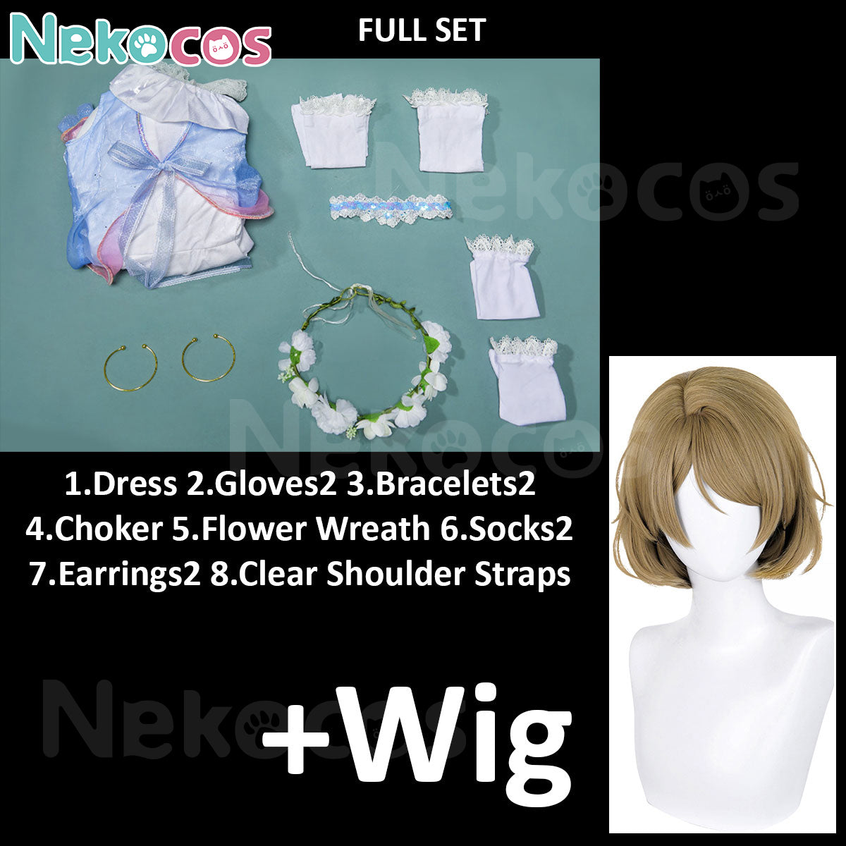 Hanayo Koizumi Cosplay Costume - Custom-Tailored ExperienceAnime,Costume,LoveLive!