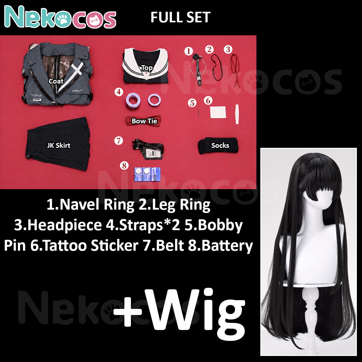 Chisa Cosplay Costume Wuthering Waves – Premium EditionCostume,Game,Wuthering Waves