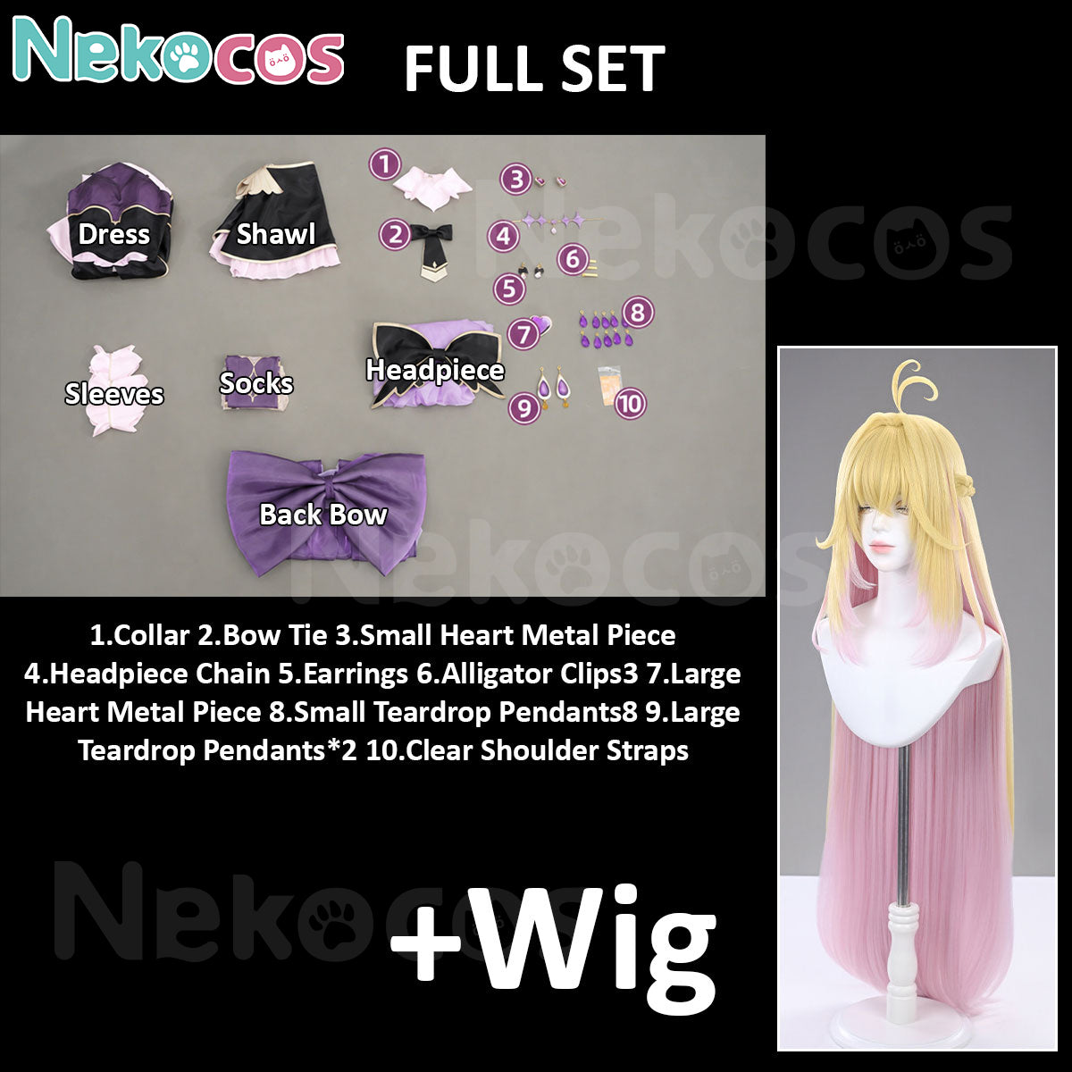 Moria Ruruka Cosplay Costume – Premium Custom EditionAnime,Costume,Star Detective Precure!