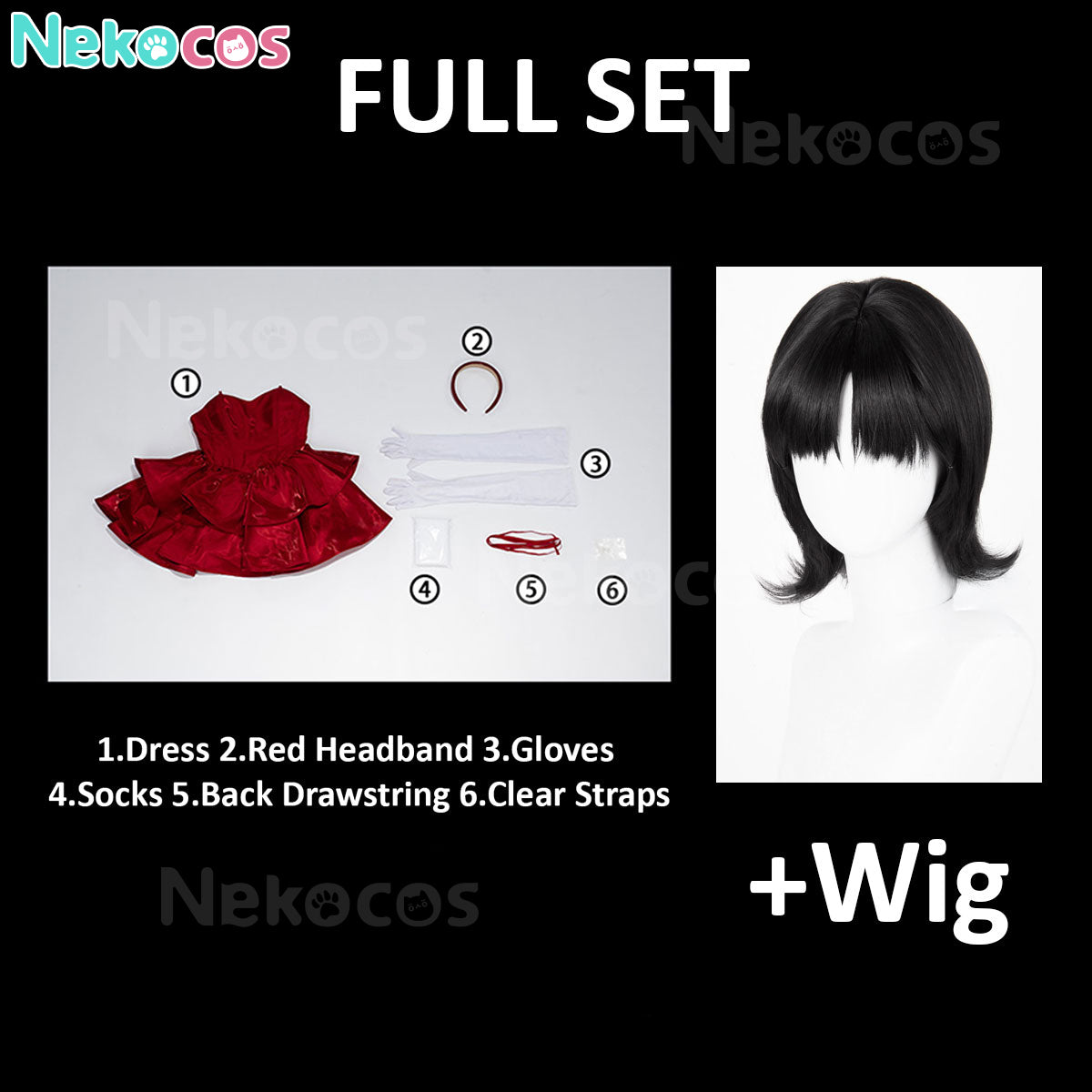 Custom Mima Kirigoe Cosplay Costume