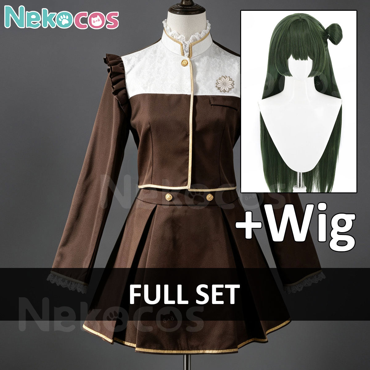 Anime School Uniform Cosplay Costume - Minetsuki Ritsu & ViolaAnime,BanG Dream!,Costume